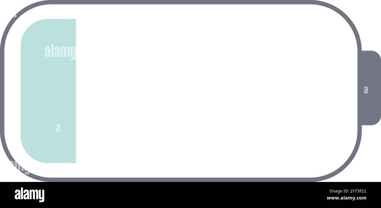Smartphone-wlan- und Batteriesymbole. Handyanzeigen, Akkuladestand, Symbole für 5G- und wlan-Signalstärke, flache Vektorgrafiken Stock Vektor
