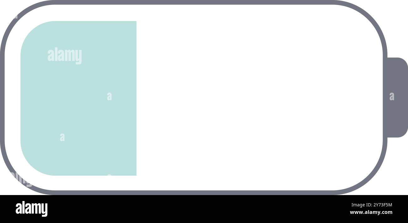 Smartphone-wlan- und Batteriesymbole. Handyanzeigen, Akkuladestand, Symbole für 5G- und wlan-Signalstärke, flache Vektorgrafiken Stock Vektor