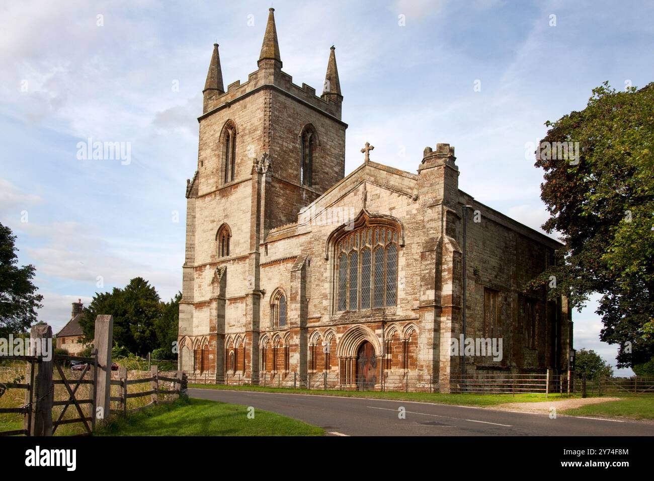 Priory Church of Mary the Virgin (NT), Canons Ashby, Moreton Pinkney, Northamptonshire, England Stockfoto