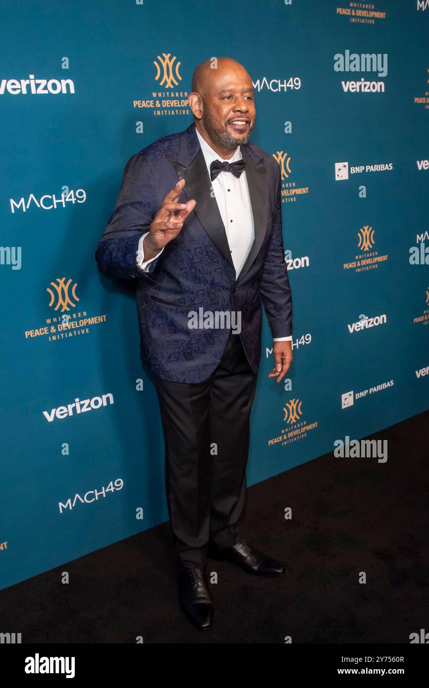 New York, Usa. September 2024. Forest Whitaker nimmt an der 2024 Faces of Hope Gala in der Gotham Hall in New York Teil. Quelle: SOPA Images Limited/Alamy Live News Stockfoto