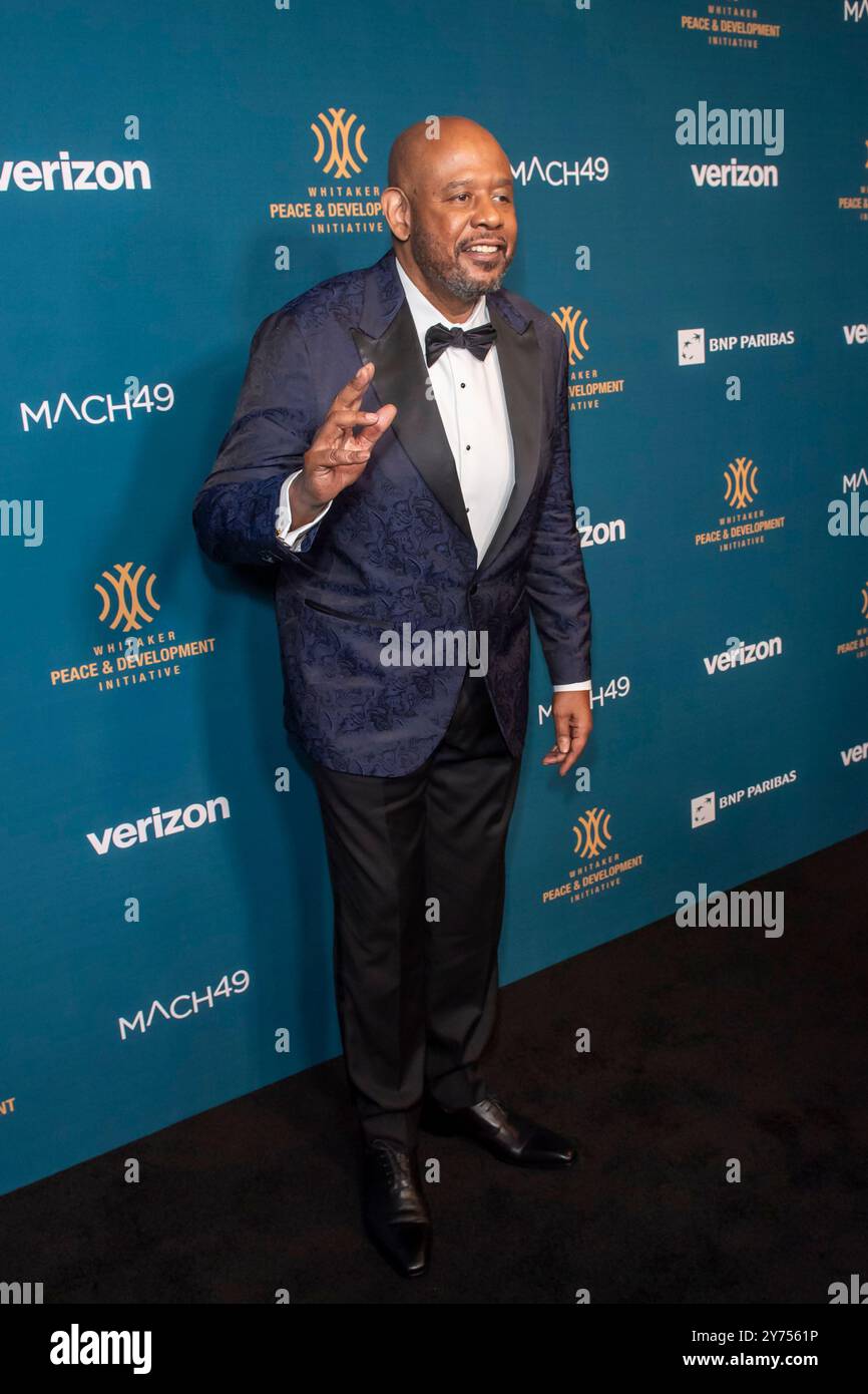 New York, Usa. September 2024. Forest Whitaker nimmt an der 2024 Faces of Hope Gala in der Gotham Hall in New York Teil. (Foto: Ron Adar/SOPA Images/SIPA USA) Credit: SIPA USA/Alamy Live News Stockfoto