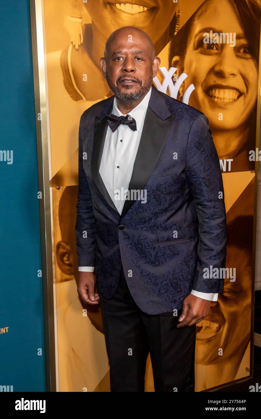 New York, Usa. September 2024. Forest Whitaker nimmt an der 2024 Faces of Hope Gala in der Gotham Hall in New York Teil. (Foto: Ron Adar/SOPA Images/SIPA USA) Credit: SIPA USA/Alamy Live News Stockfoto