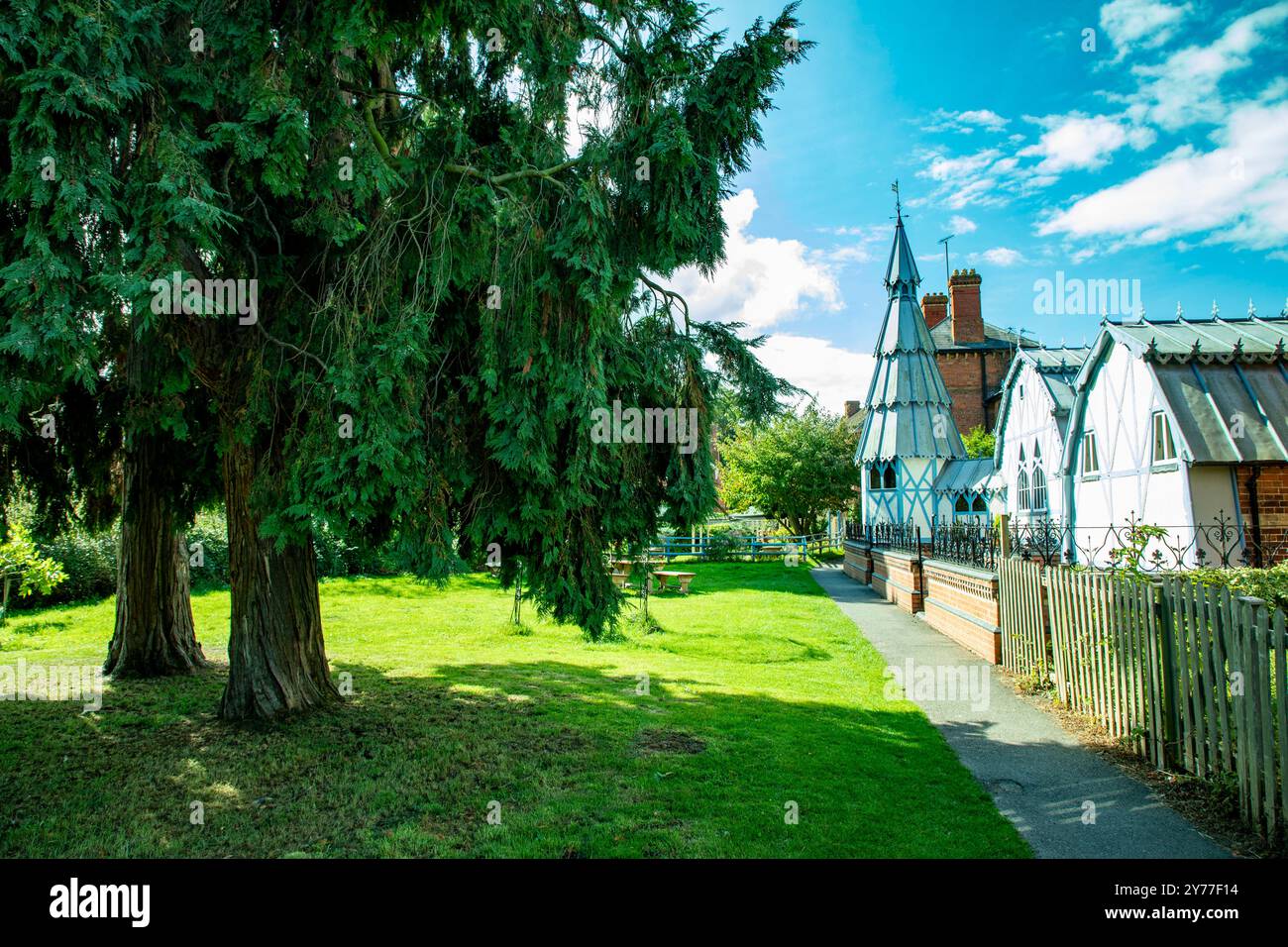 Tenbury Wells Worcestershire Stockfoto