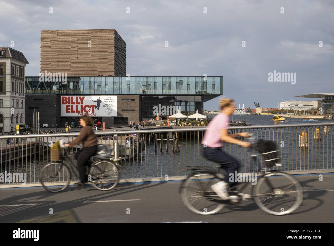 Fußgängerbrücke Inderhavnsbroen, Kopenhagen, Dänemark, Europa Stockfoto