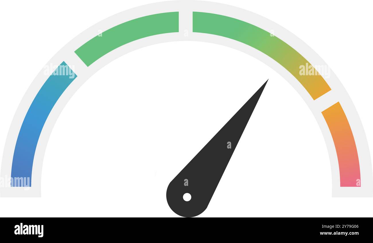 Business Icon Benchmarking Vektor-Illustration Stock Vektor