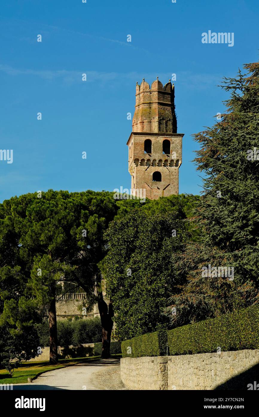 Schloss San Salvatore, Collalto, Treviso. Veneto, Italien Stockfoto