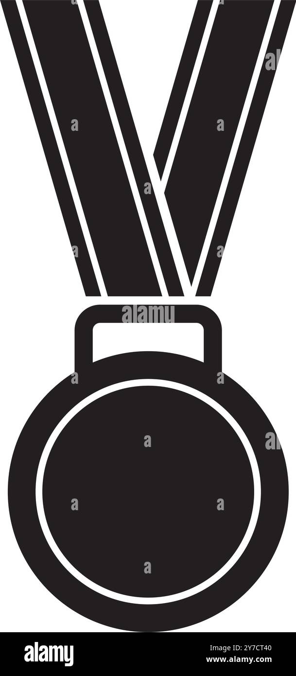 Medaillensymbol Vektor Illustration Logodesign Stock Vektor