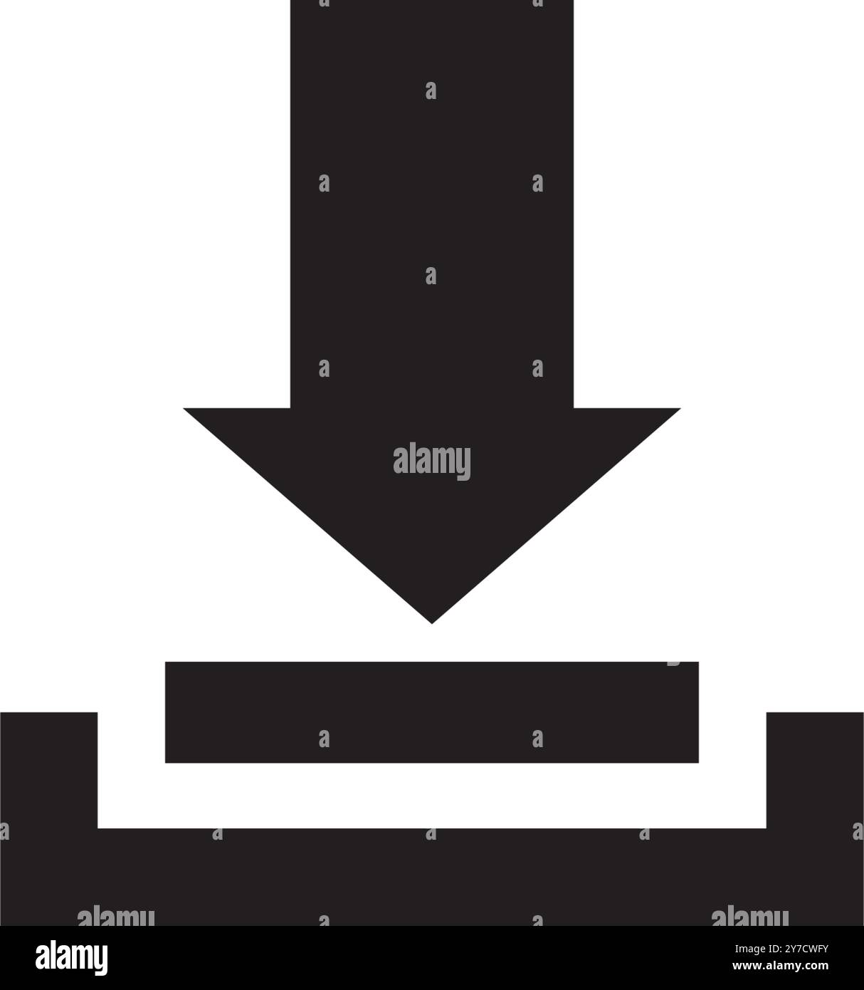 Laden Sie das Logo-Design der Icon-Vektor-Illustration herunter Stock Vektor