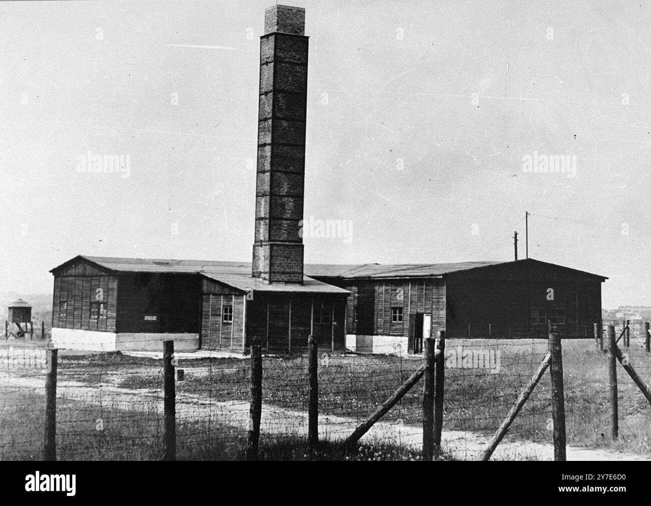 Eine der Krematorien in Majdanek. Majdanek war eines der größten nazi-Lager. Ursprünglich als Zwangsarbeitslager genutzt, wurde es während der ns-Besetzung Polens ausgiebig als Vernichtungszentrum genutzt. Sie wurde fast intakt gefangen genommen und war eine wichtige Beweisquelle für die absichtliche Politik des Völkermordes. Stockfoto