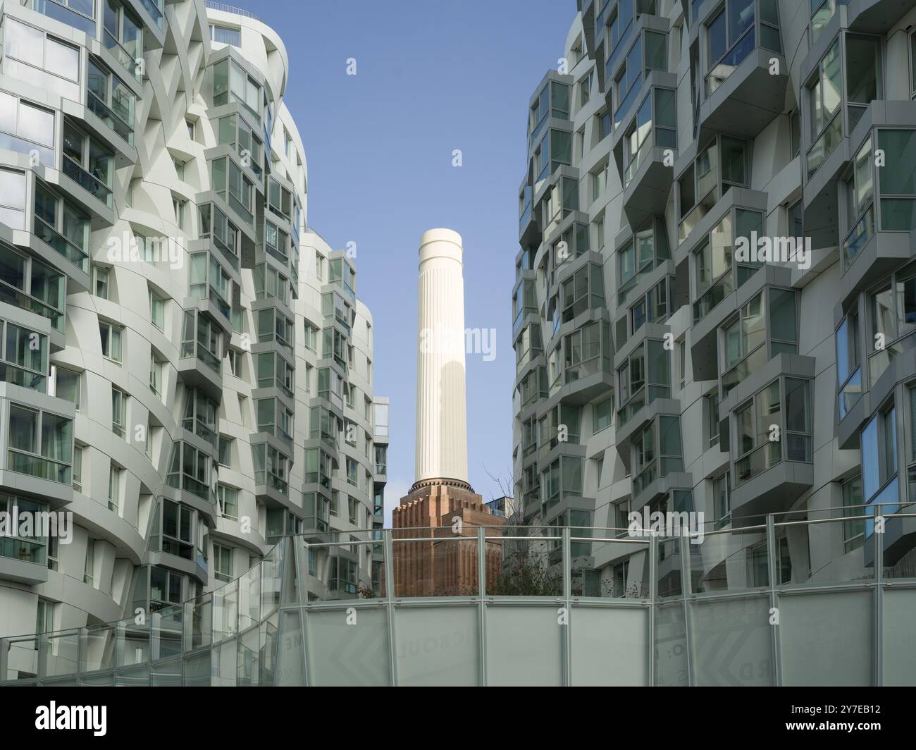Prospect Place, Battersea Power Station entworfen von Frank Gehry Stockfoto