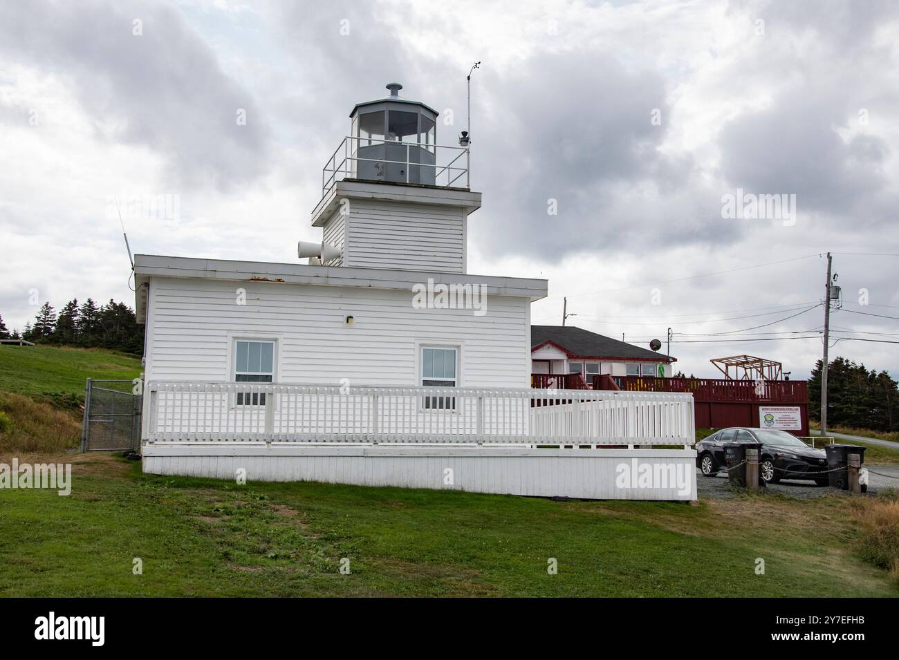 Bell Island Heritage Leuchtturm in Neufundland & Labrador, Kanada Stockfoto