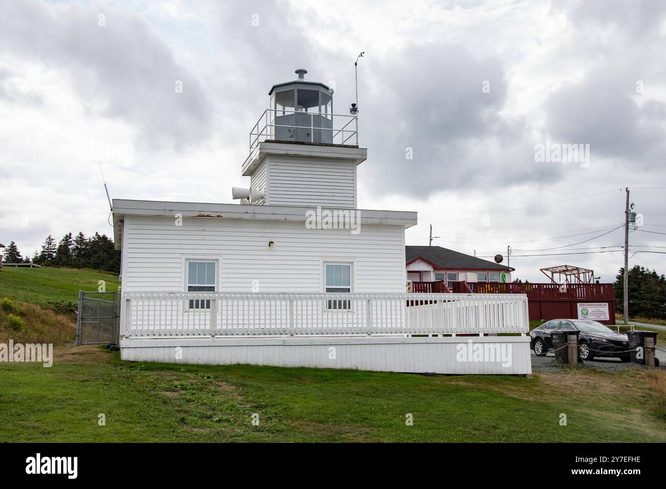 Bell Island Heritage Leuchtturm in Neufundland & Labrador, Kanada Stockfoto