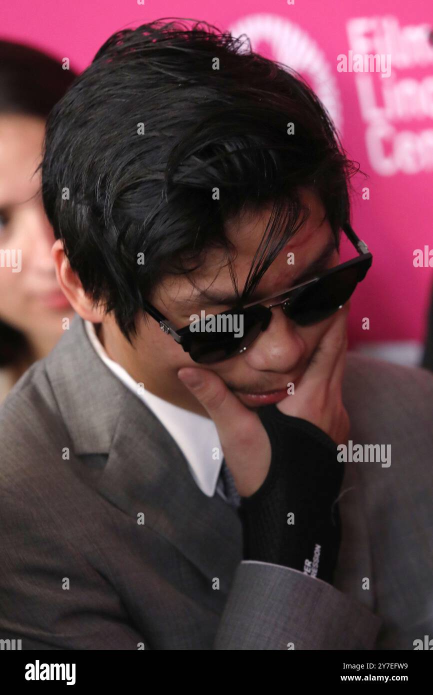 New York, New York, USA. September 2024. Pax Jolie-Pitt nimmt an der Premiere von „Maria“ auf dem New York Film Festival in der Alice Tully Hall in New York Teil. Quelle: Greg Allen/Alamy Live News. Stockfoto