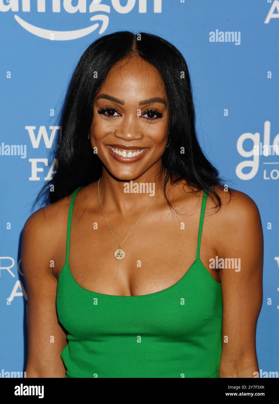 LOS ANGELES, KALIFORNIEN – 28. SEPTEMBER: Rachel Lindsay nimmt an der Gala zum 35. Jahrestag der Project Angel Food Angel Awards in den Milk Studios Los Ang Teil Stockfoto