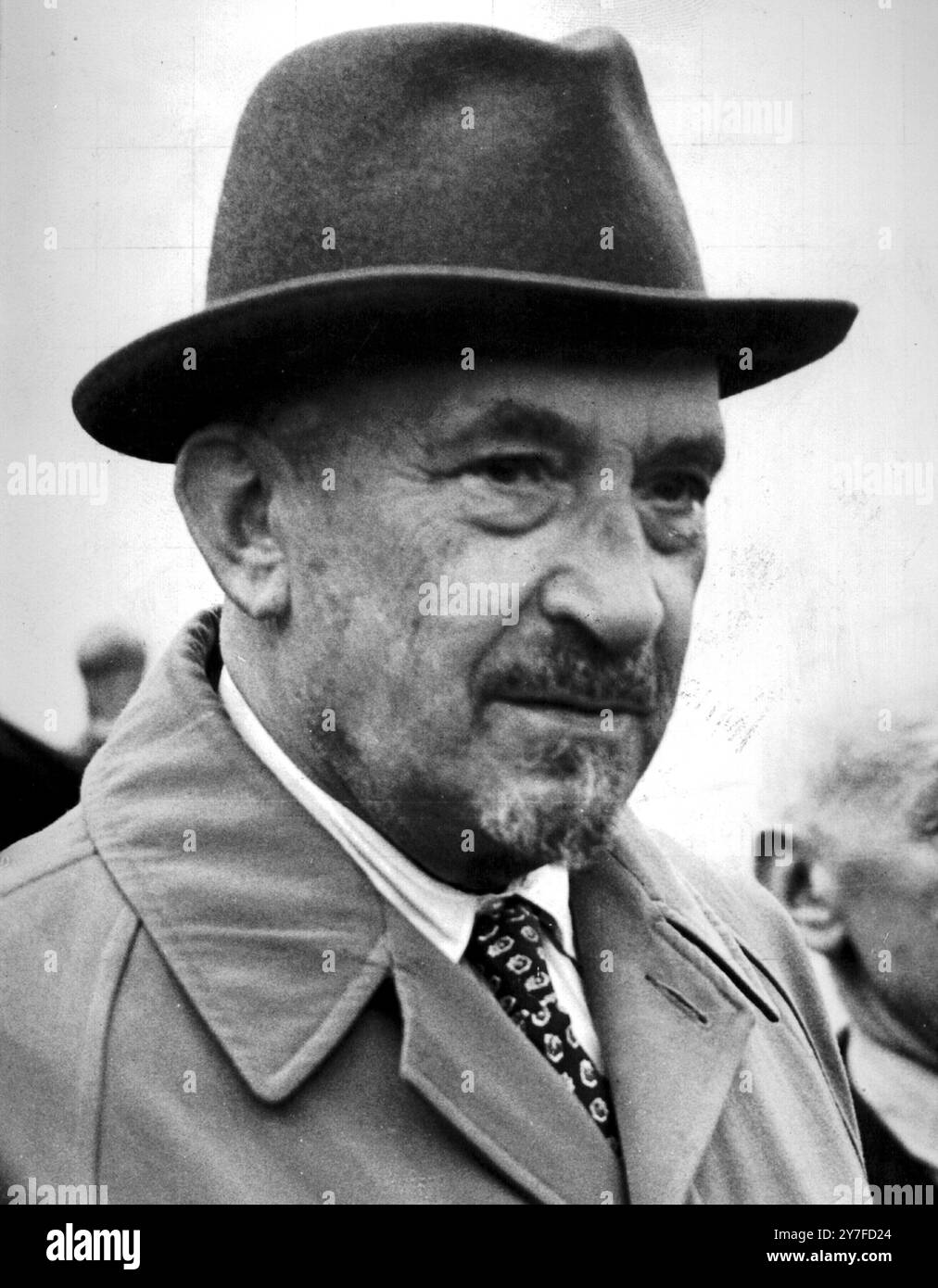 Dr. Chaim Weizmann , der erste Präsident des jüdischen Staates Israel. Mai 1948 Stockfoto