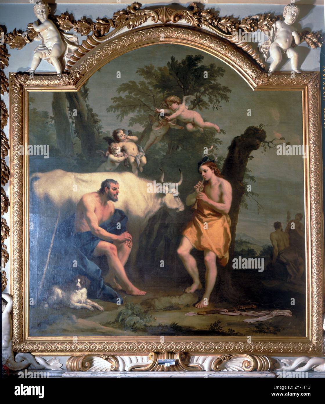 Geschichte von Jove und IO (1 von 4) von Ricci 1659-1734 Sebastiano Ricci (Belluno, Juli 1659 – Venedig, 15. Mai 1734) war ein italienischer Maler des Spätbarock. ©TopFoto Stockfoto
