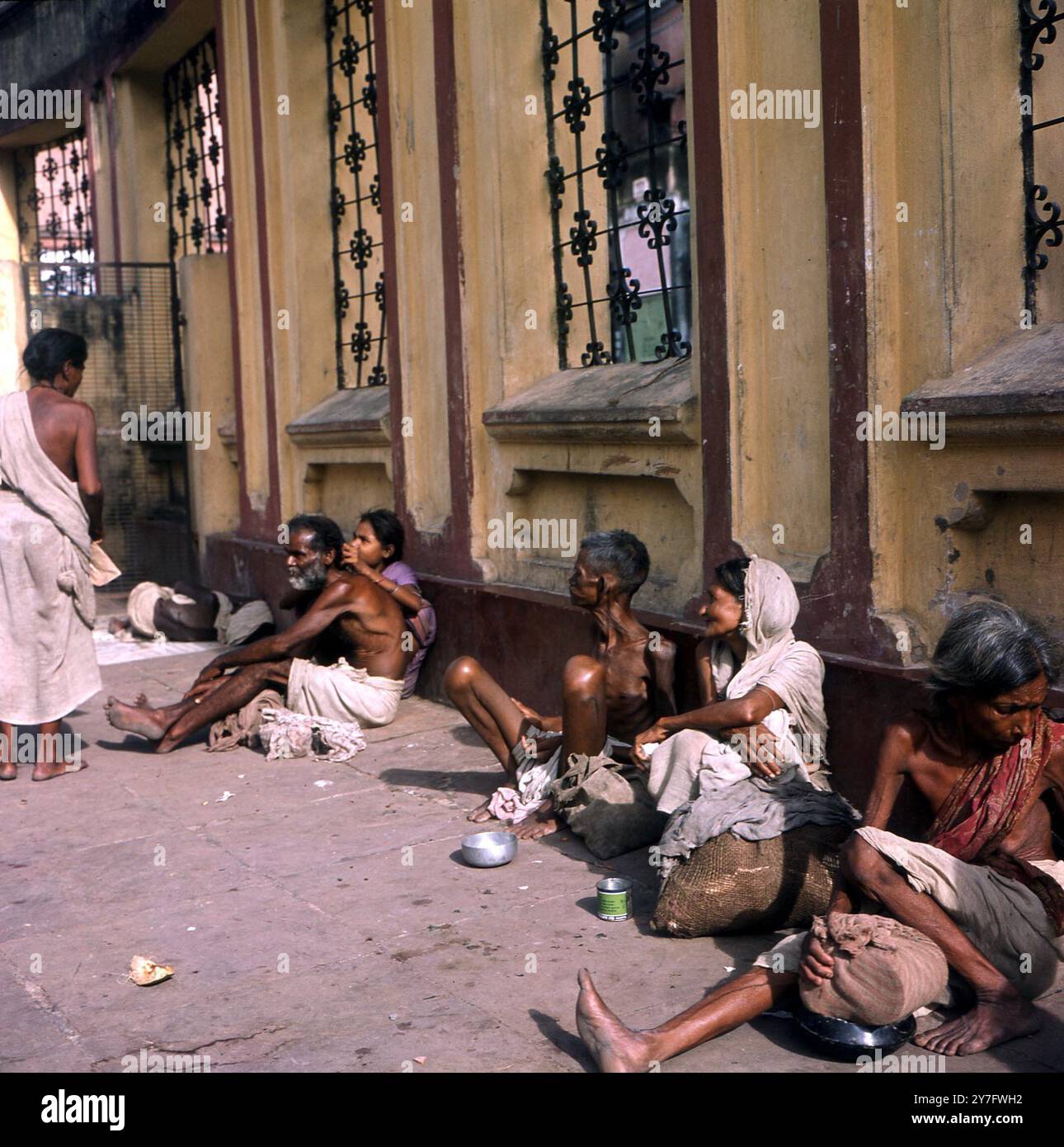 Kalighat Tempel, Kalkutta, Indien. Stockfoto