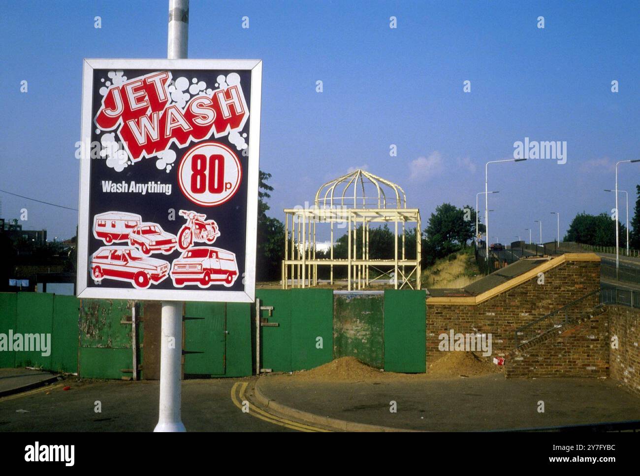 Moschee im Bau. Slough, Bucks. England Stockfoto