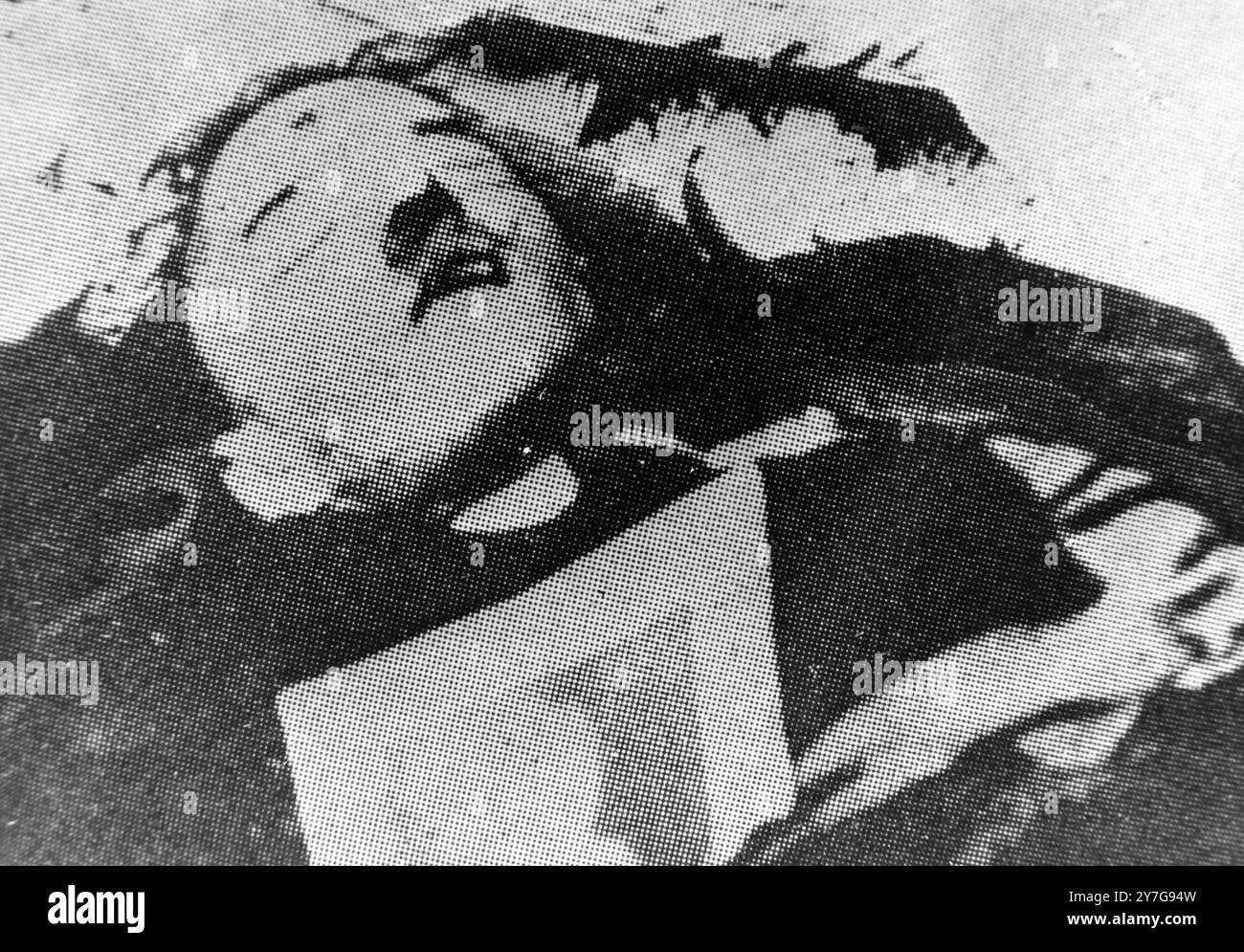 ADOLF HITLER SEINE LEICHE? IN BUNKERRUINE IN DEUTSCHLAND / ; 7. DEZEMBER 1964 Stockfoto