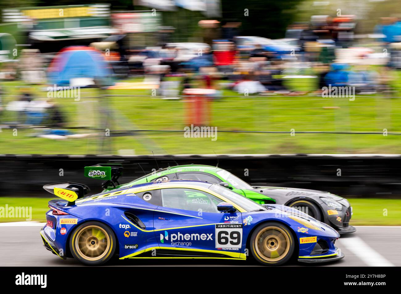 Das Finale der British GT Championship 2024, Brands Hatch, Großbritannien, 29. September 2024 Stockfoto