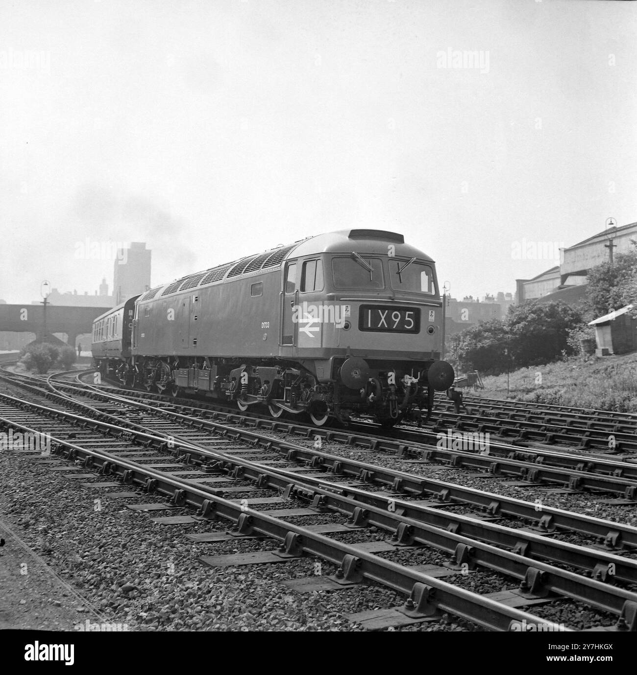 EISENBAHNZÜGE PROJEKT XP 64 ZUG KANN FÜR DIE ZUKUNFT MODELLIERT WERDEN; 28. MAI 1964 Stockfoto