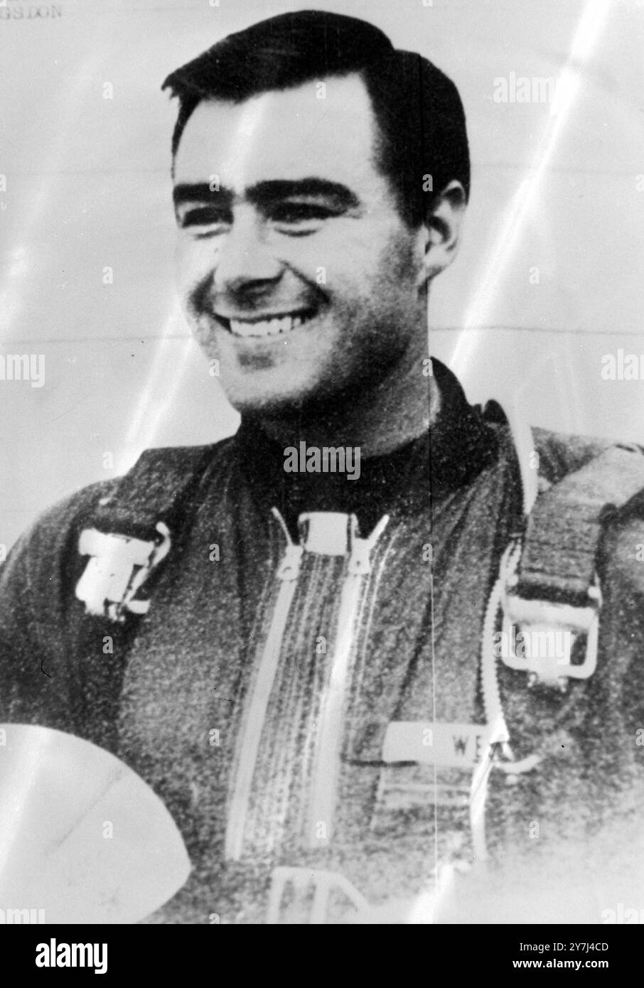 UNFALL IN ADELAIDE, AUSTRALIEN - FALLSCHIRMSPRINGER DONALD WEST, GESTORBEN AM 9. MÄRZ 1964 Stockfoto