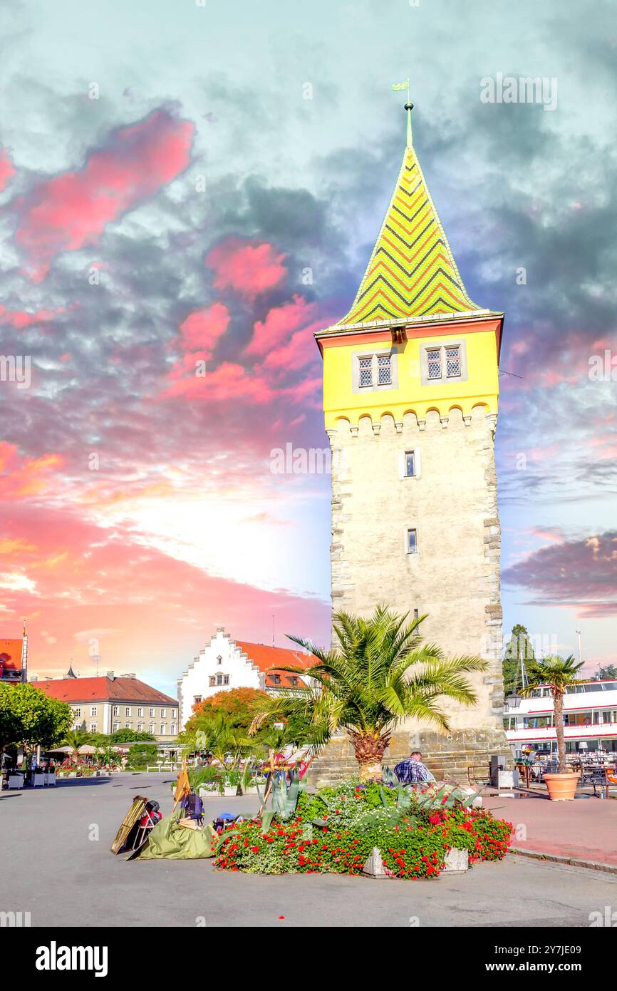 Lindau am Bodensee, Deutschland Stockfoto