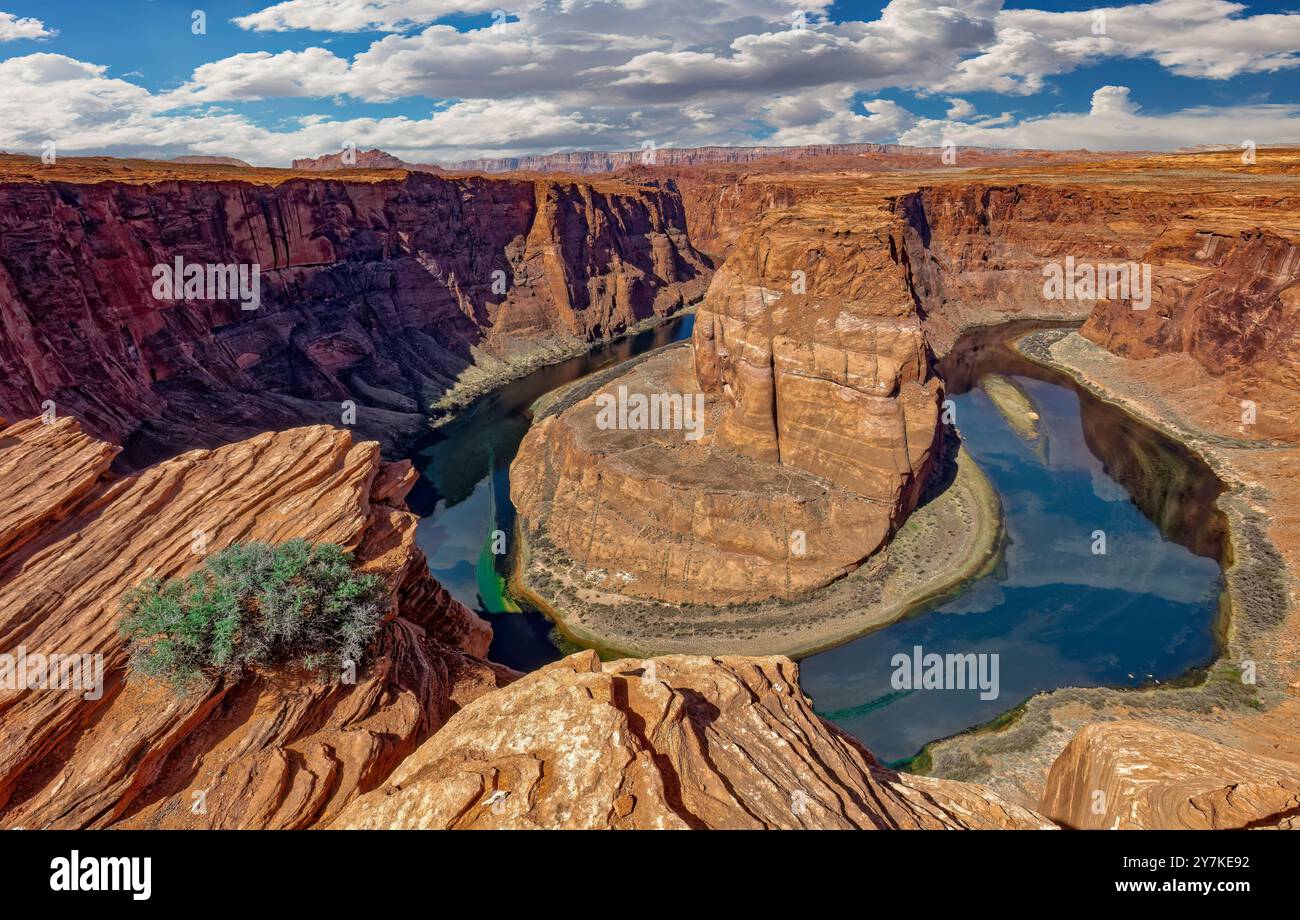Horseshoe Bend, Glen Canyon National Recreation Area, Page, Arizona Stockfoto