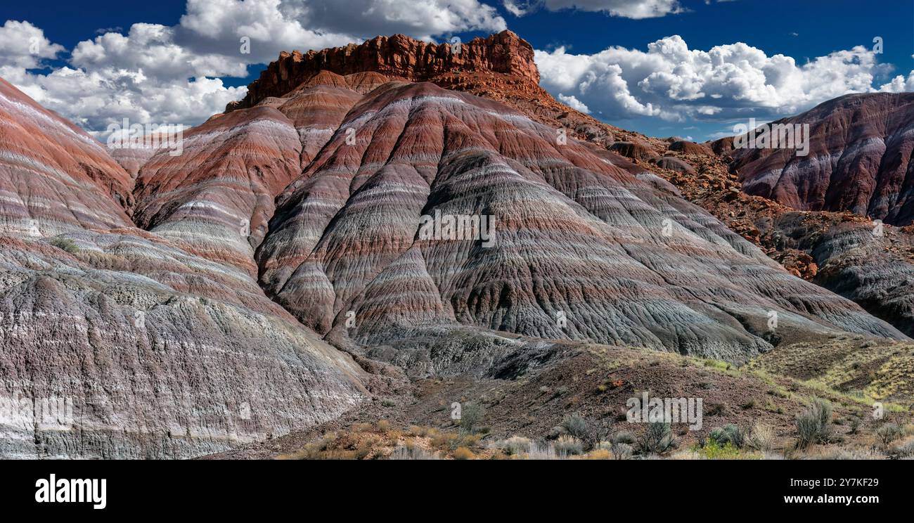 Vermillion Cliffs, Nord-Arizona Stockfoto