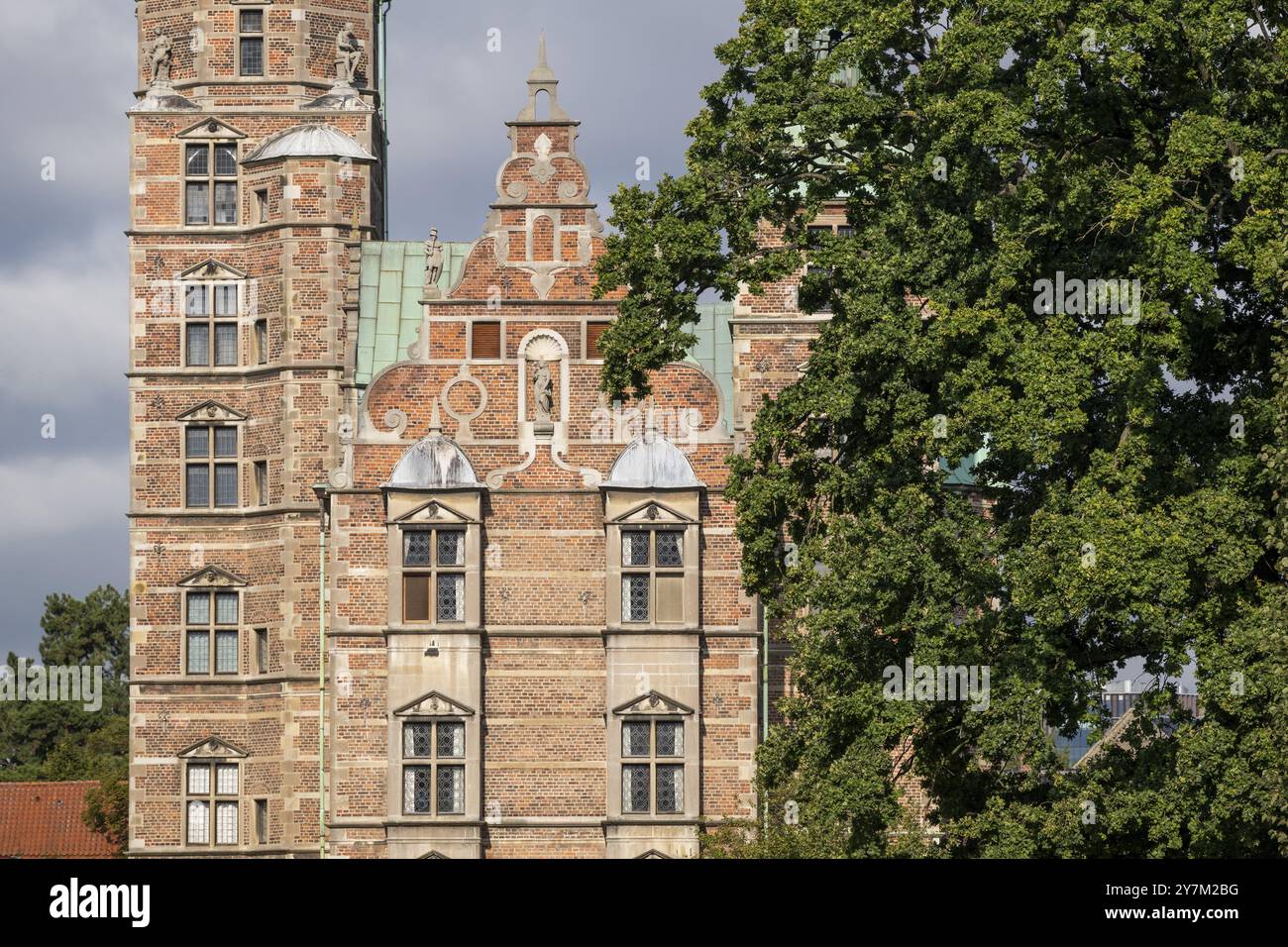 Schloss Rosenborg, Königspalast und Museum aus dem 17. Jahrhundert, Kongens Have Park, Kopenhagen, Dänemark, Europa Stockfoto