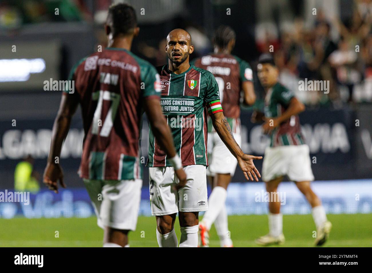 Leo Cordeiro wurde während des Spiels der Liga Portugal zwischen den Mannschaften CF Estrela Amadora und Boavista FC im Estadio Jose Gomes gesehen Stockfoto