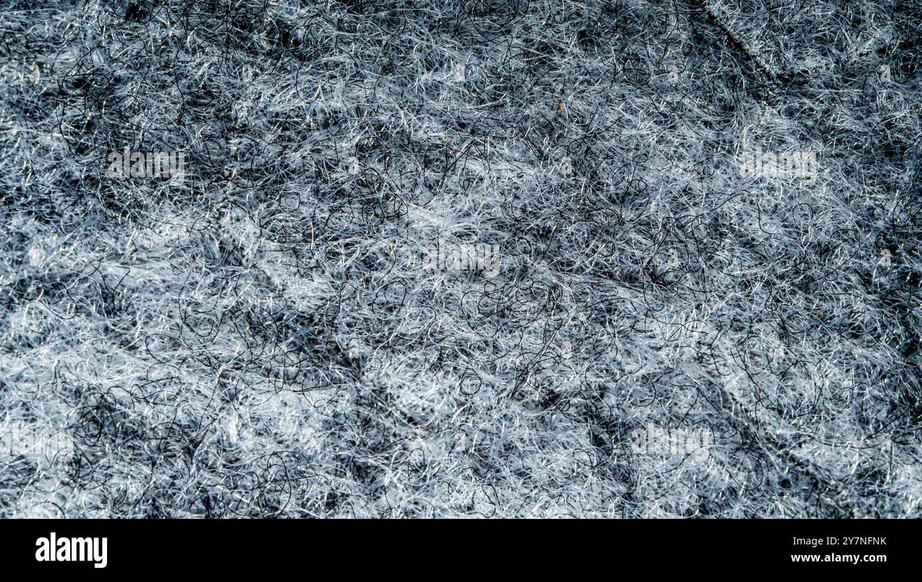 Hintergrundtextur Fasermaterial Makrofoto Stockfoto