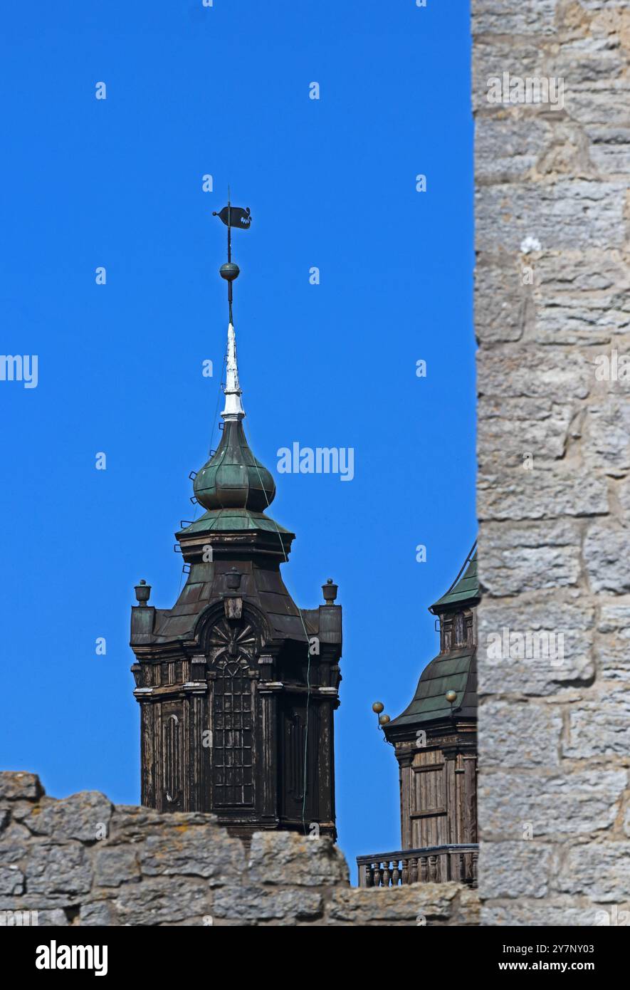 Dom, Visby, Gotland, Schweden Stockfoto