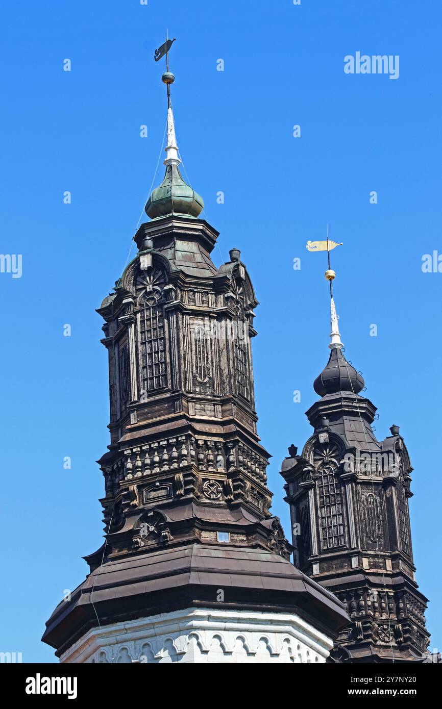 Türme der Kathedrale, Visby, Gotland, Schweden Stockfoto