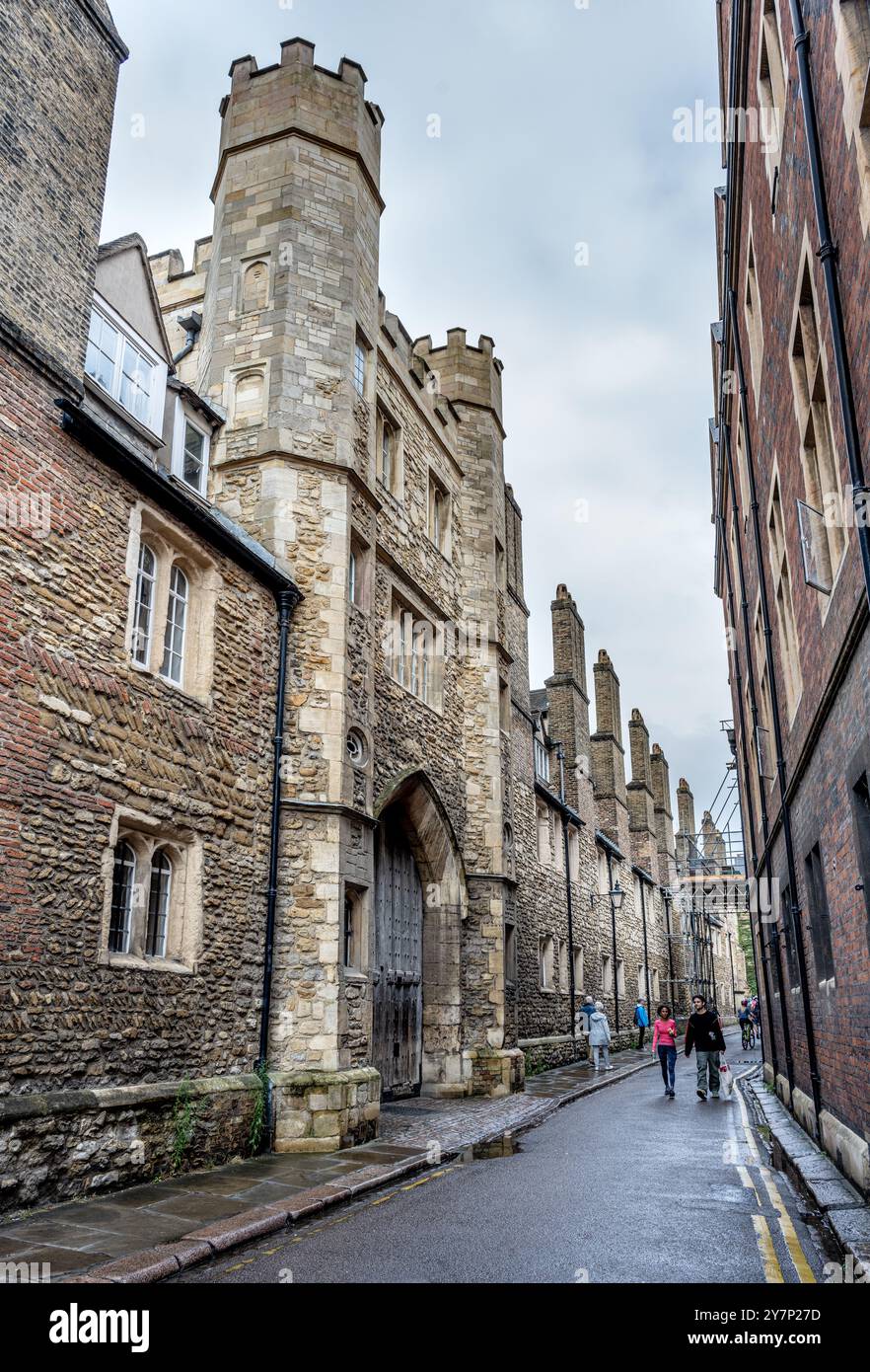 Great Court, Trinity College, Trinity Lane, Cambridge Stockfoto