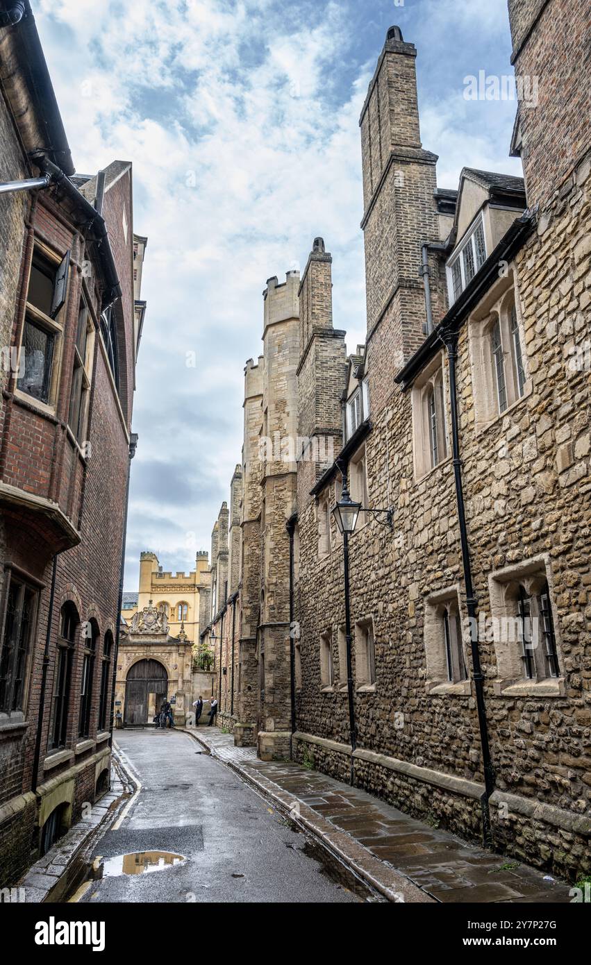 Great Court, Trinity College, Trinity Lane, Cambridge Stockfoto