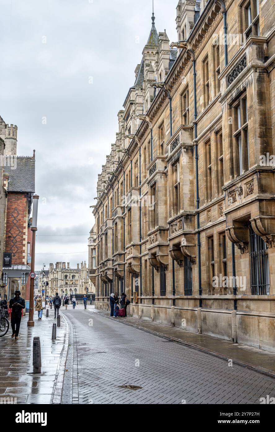 Gonville & Caius College, Trinity Street, Cambridge Stockfoto