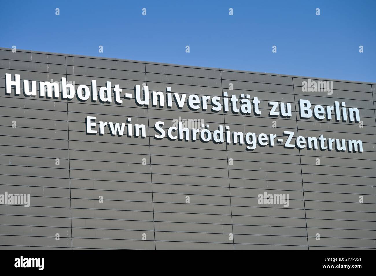 Erwin Schrödinger Center, Rudower Chaussee, Adlershof, Treptow-Köpenick, Berlin, Deutschland, Erwin Schrödinger Zentrum, Deutschland Stockfoto