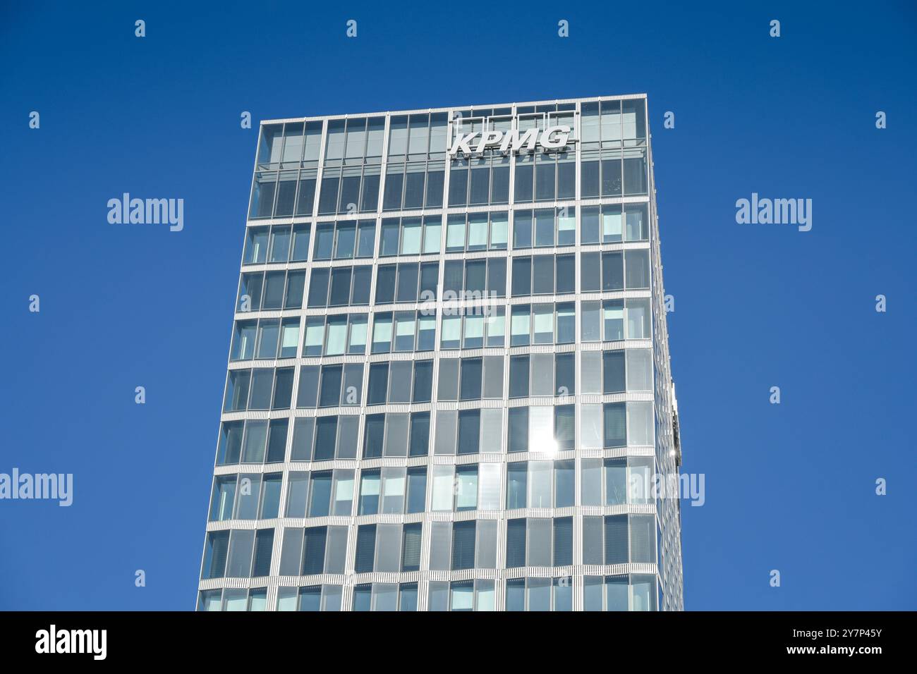 KPMG Hochhaus, Heidestraße, Europacity, Moabit, Mitte, Berlin, Deutschland, KPMG Hochhaus, Heidestraße, Deutschland Stockfoto