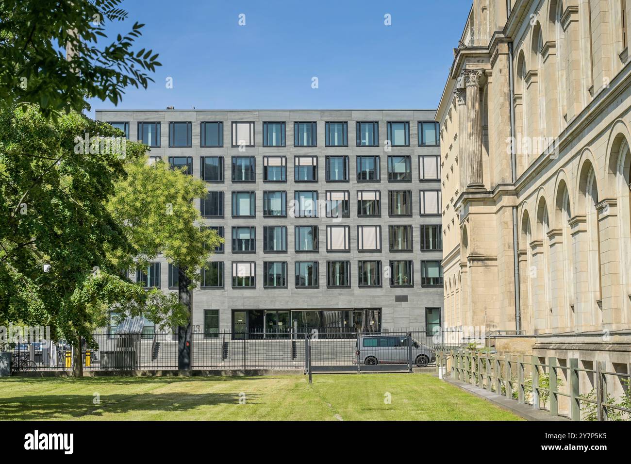 Bundesministerium für digitale Angelegenheiten und Verkehr, Neubau, Schwarzer Weg, Invalidenpark, Mitte, Berlin, Deutschland, Bundesministerium für digitale Stockfoto