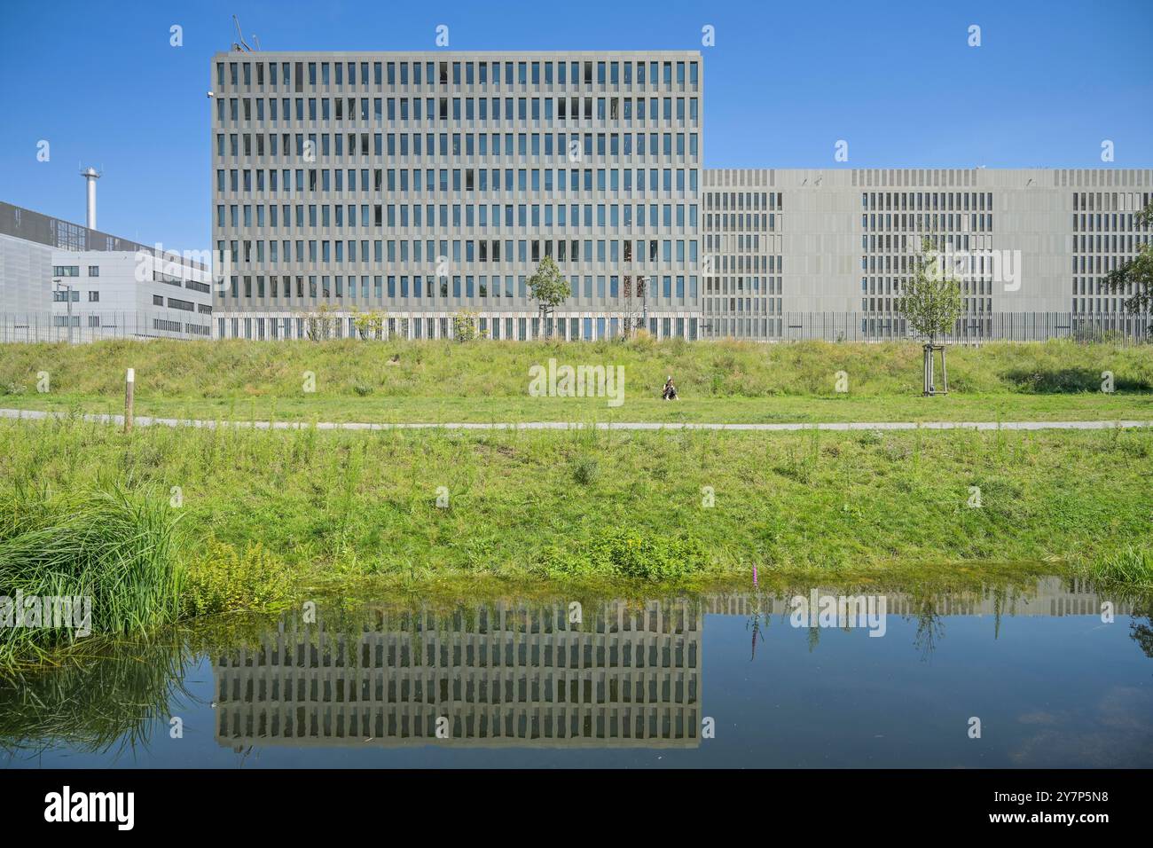 Bundesnachrichtendienst, Back, Südpankepark, Mitte, Berlin, Deutschland, Bundesnachrichtendienst, Rückseite, Deutschland Stockfoto