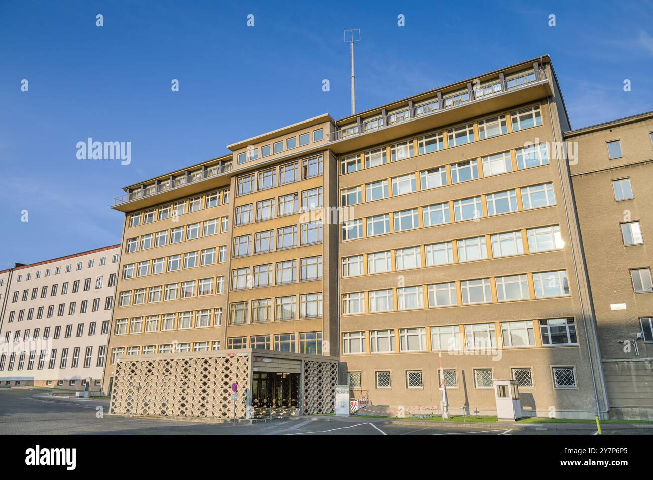 Haus 1, Stasi-Museum, Normannenstraße, Lichtenberg, Berlin, Deutschland, Haus 1, Stasi-Museum, Deutschland Stockfoto