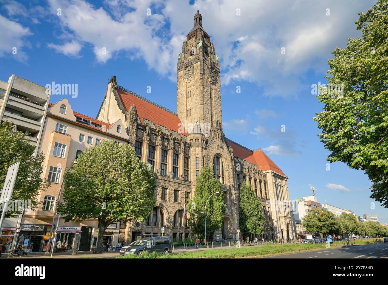 Rathaus Charlottenburg, Otto-Suhr-Allee, Charlottenburg, Berlin, Deutschland Rathaus Charlottenburg, Deutschland Stockfoto