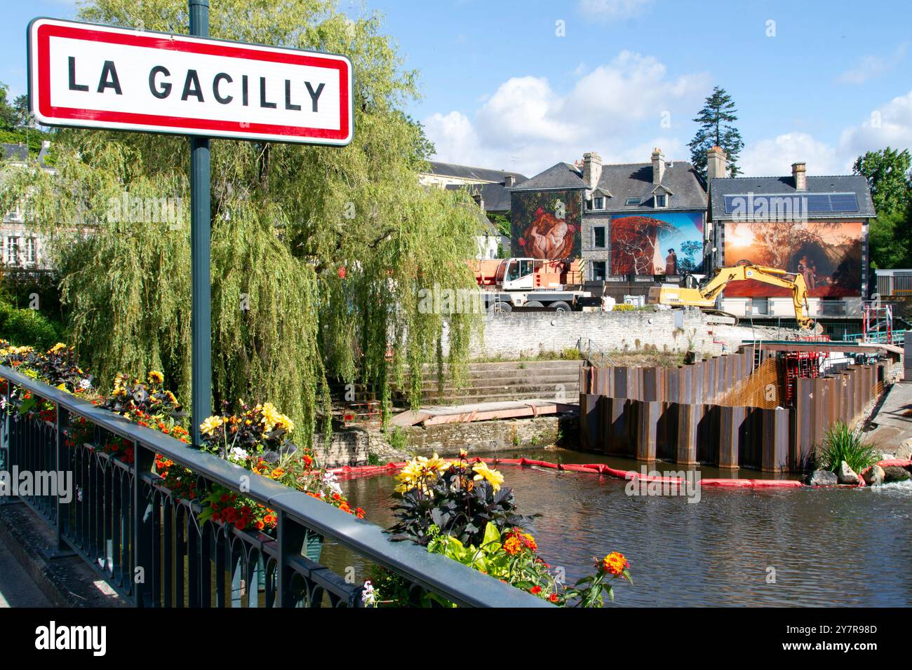 La Gacilly, Außenausstellung ,2024 Stockfoto