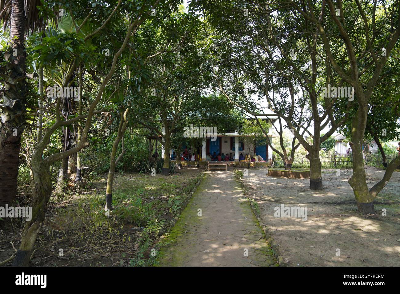 Museum der Santal-Kultur, Bishnubati, Sattore, Birbhum, Westbengalen, Indien. Stockfoto