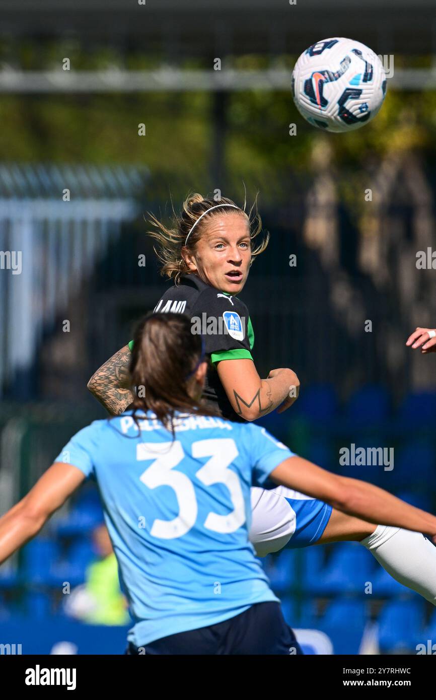 Lana Clelland von US Sassuolo Femminile in Aktion während der Women Serie A zwischen Napoli Femminile und US Sassuolo in der Arena Giuseppe Piccolo am September Stockfoto