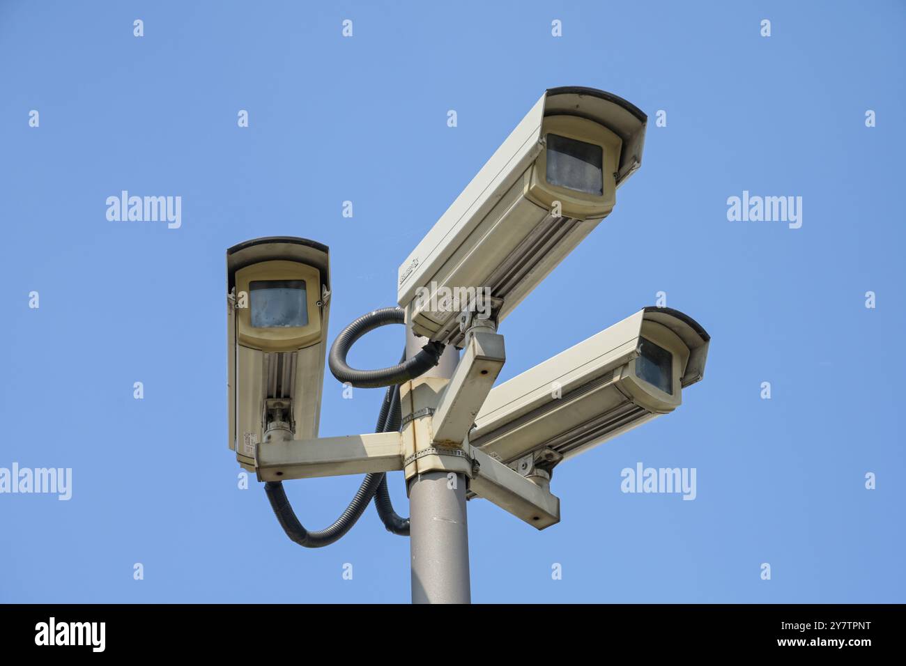 Überwachungskameras, Berlin, Deutschland, Überwachungskameras, Deutschland Stockfoto