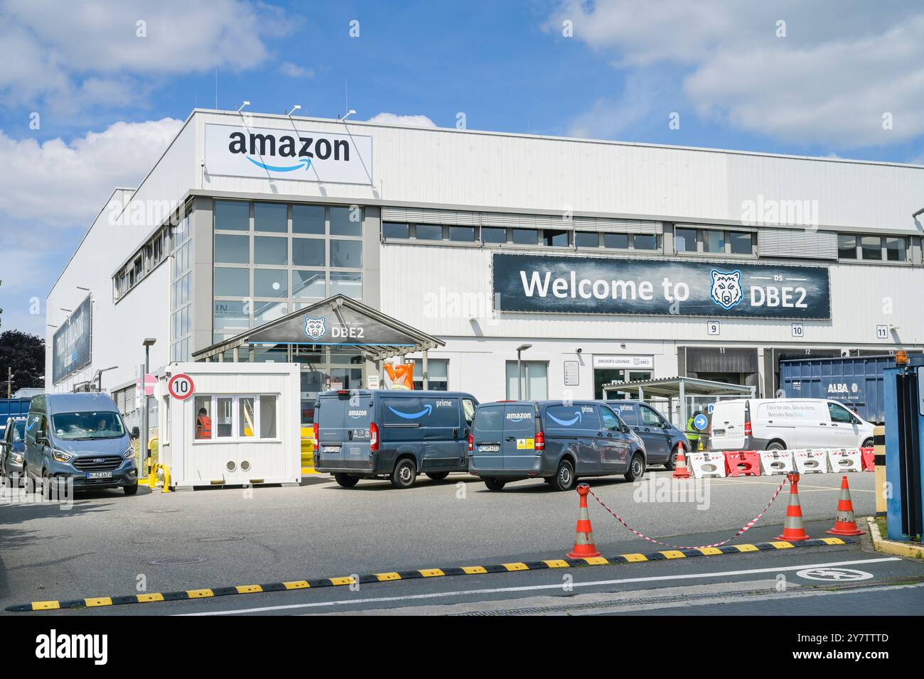 Amazon Paketzentrum DBE2, Porschestraße, Marienfelde, Tempelhof-Schöneberg, Berlin, Deutschland, Amazon Paketzentrum DBE2, Deutschland Stockfoto