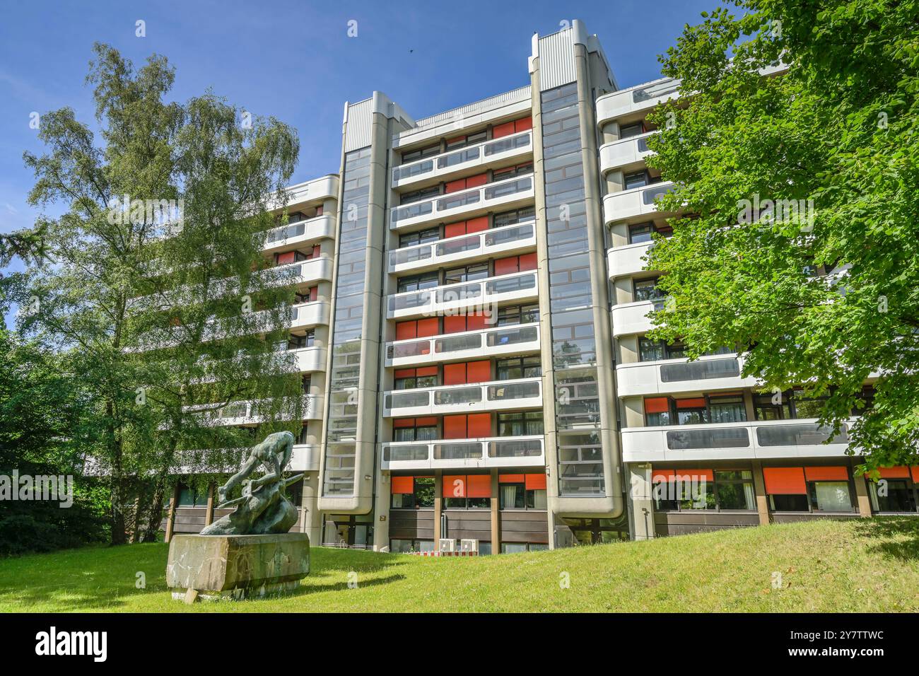 Pflegeheim, Vivantes Hauptstadtpflege Haus Leonore, Leonorenstraße, Lankwitz, Steglitz-Zehlendorf, Berlin, Deutschland, Altenheim, Deutschland Stockfoto