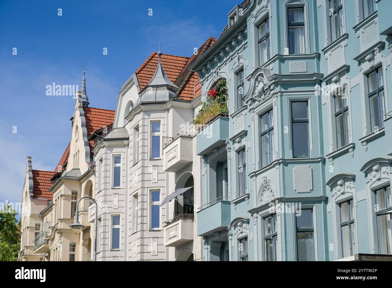Alte Gebäude, Schloßstraße, Steglitz, Berlin, Deutschland, Altbau, Deutschland Stockfoto